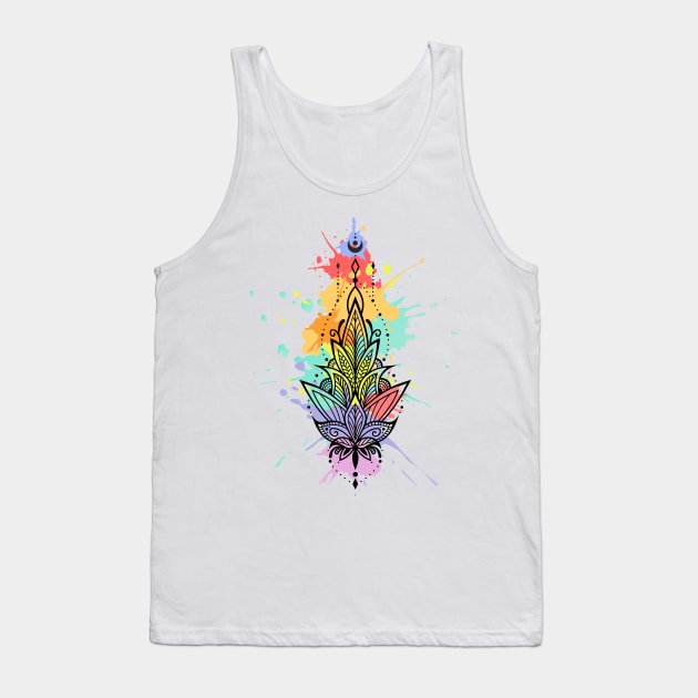 Lotus Tank Top by Razym